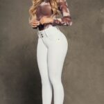 Jean levanta cola Con Bolsillos Ref - VENECIA BLANCO