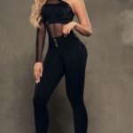 JEAN CON BOLSILLOS - VENECIA NEGRO